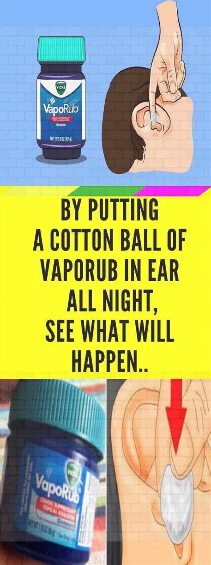 Can I put cotton balls in my dog's ears?