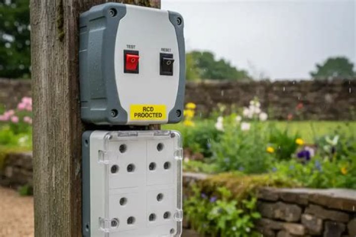 Do I need RCD for outside light?