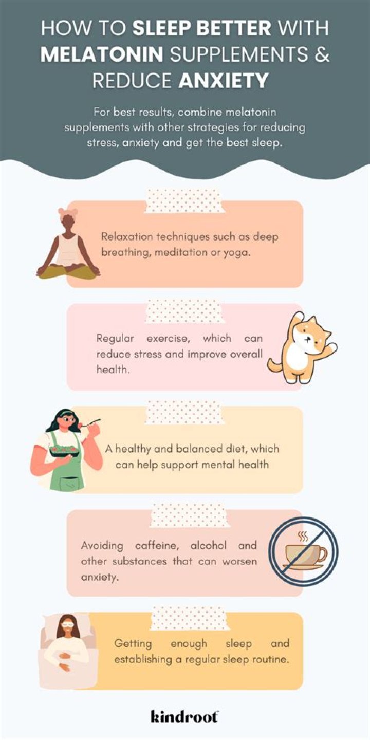 Does melatonin help with anxiety?