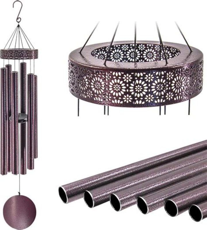 How do you hang a large chime?