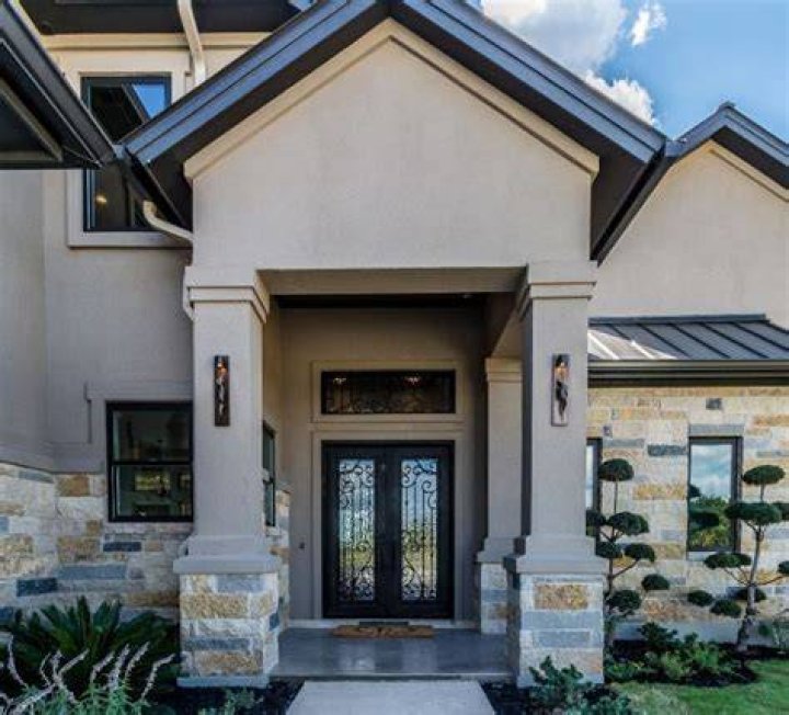How do you modernize a stucco exterior?