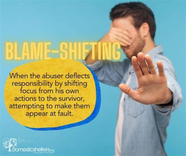 How do you respond to blame-shifting?
