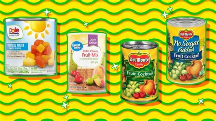 Is canned fruit as good as fresh?