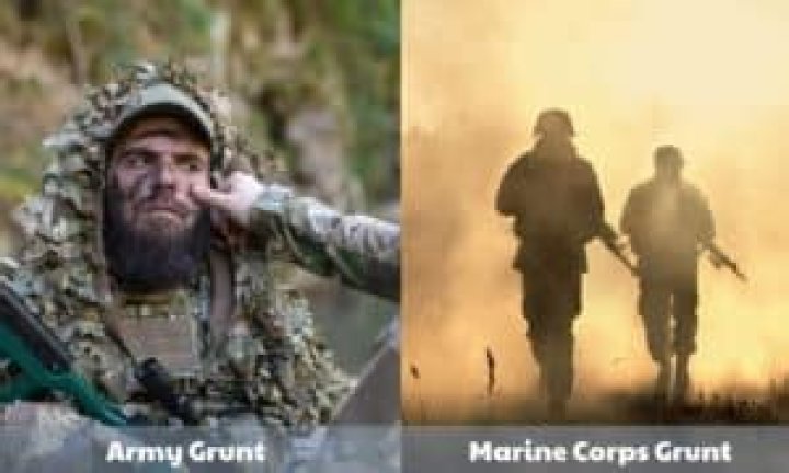 Is every Marine a grunt?