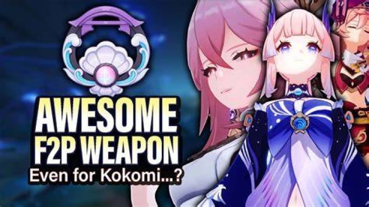 Is Oathsworn Eye a good weapon for Kokomi?