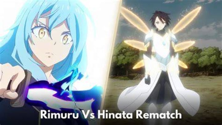 What chapter does Rimuru meet Hinata again?
