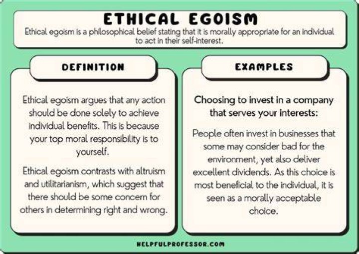 What do you call a egoistic person?