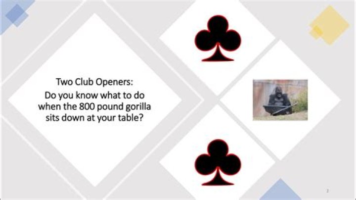 What does an opening bid of 2 clubs mean in bridge?