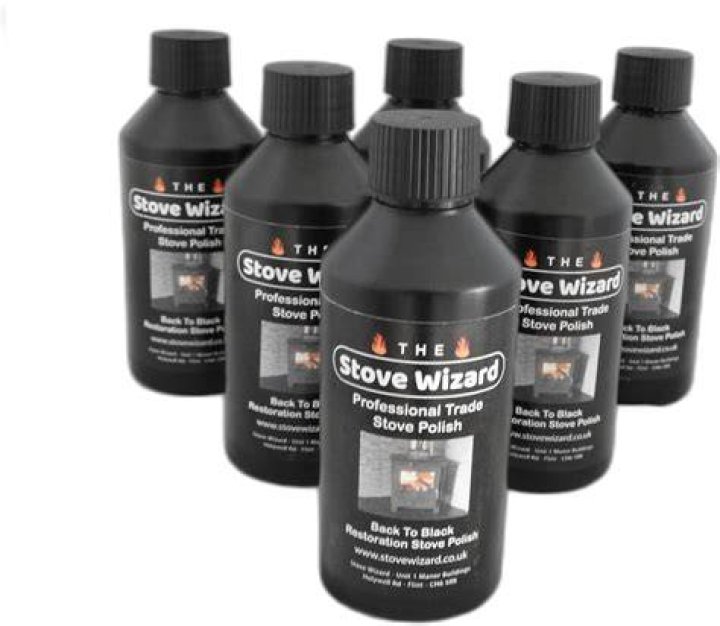 What does stove polish do?