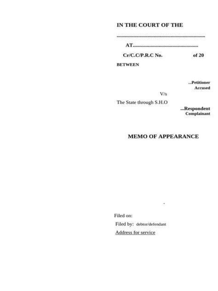 What is awaiting docket appearance?