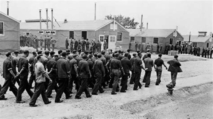 What was life like in German POW camps?