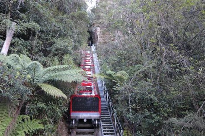 Where is the steepest railway in Australia?
