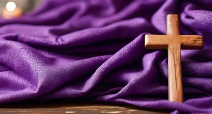 Why is purple used for Lent?